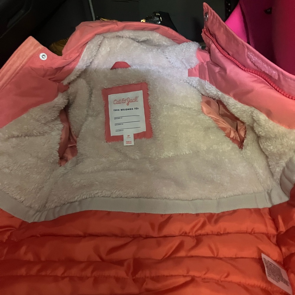 Cat & Jack Kids Coral Jacket